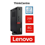 Mini Pc Lenovo  I5 8º Ger. 8500t  Ssd240g Mem 8gb +nf 
