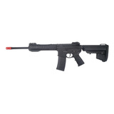 Arma Jogo Airsoft King Arms Black Rain Aeg Ag197 Acerta Alvo