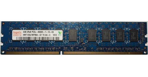 Memoria Ram Dimm Ddr3l 2gb Hynix Pc3l-8500e Para Servidor