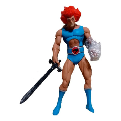 Thundercats Figura Leono Vinil Articulada Con Espalda 35 Cm | Meses sin interés