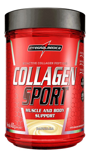 Colágen Hidrolisado Sport 450g Á/hialurônico - Integramédica