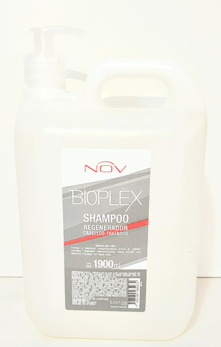 Shampoo Tratamiento Regenerador De Cabello Bioplex Nov X1900