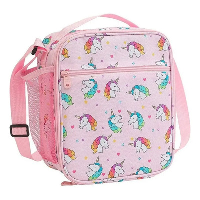 ... Fiambrera Térmica Escolar Infantil Unicornio Niña Con