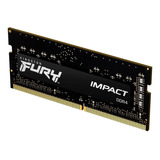 Memória P/notebook Ddr4 8gb 2666mhz Fury Impact - Kingston