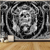 Tapestry Gothic Skull, 60 X 80 PuLG.