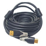 Cabo Hdmi 10 Metros 2.0 4k Cabo Hdmi Com Tripla Blindagem