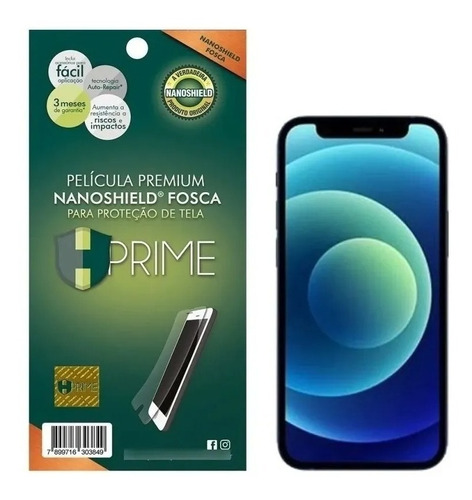 Película Hprime Nanoshield Fosca P/ iPhone 12 / 12 Pro - 6.1