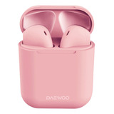 Auricular Inalámbrico Bluetooth 5.0 Tws Daewoo Prix Rosa