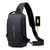 Bolso Antirrobo Canguro Deportivo Viajero Puerto Usb