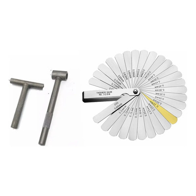 Llave Universal Para Calibrar Válvulas De Motocicleta Glarks Juego de herramientas de ajuste de válvula de motor de motocicleta, llave de tornillo de motor, llave de válvula de válvula, llave de repar | MercadoLibre