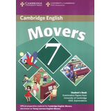 Cambridge Young Learners Movers 7 Students Book, De Cambridge. Editorial Cambridge University, Tapa Blanda En Inglés, 9999