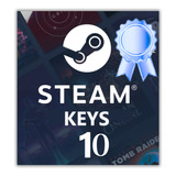 10 Chaves Aleatória Steam - 10 Steam Random Key [promoção]