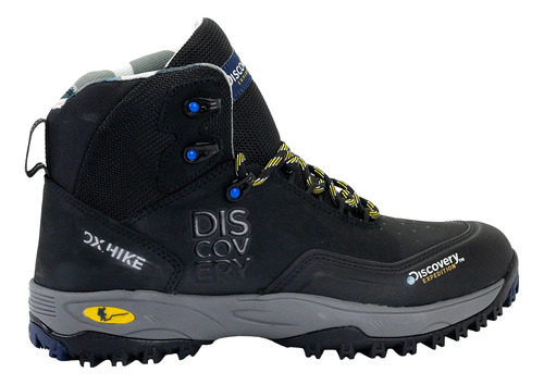 Bota Caballero Trekking Senderismo Discovery Exp. 2089 Negro