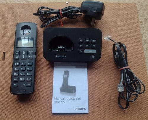 Teléfono Inalámbrico Philips D215. Funciona Perfectamente.