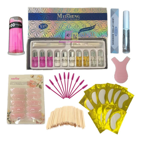 Kit Lifting De Pestañas + Peg Lomansa + 6 Accesorios