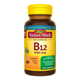 Vitamina B12 1000 Mcg Nature Made 60 Tabs Previene Anemia Gl