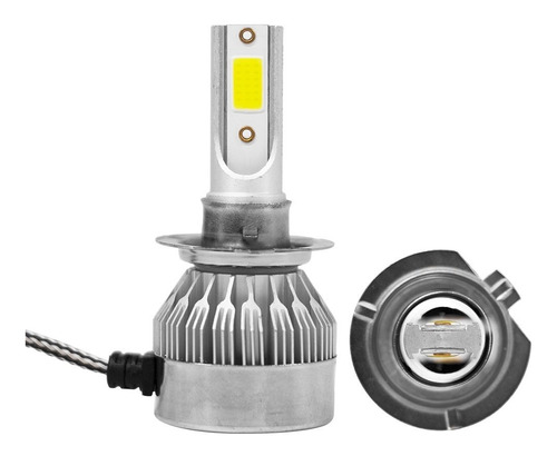 Kit Led C6 - Mini Faro Auto Moto Tecnologia Alemana H4  Foto 6