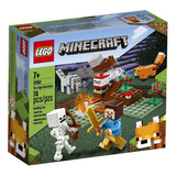 Lego® Minecraft - La Aventura En La Taiga 21162 Cantidad De Piezas 74