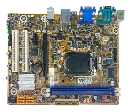 Placa Mãe Pegatron Ipmh61r2 1155 Ddr3 Sem Espelho 