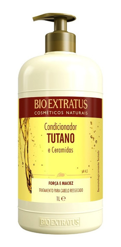 Condicionador Tutano Bio Extratus 1l Ceramidas Força Maciez