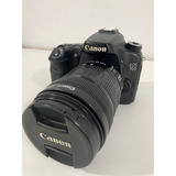 Câmera Canon 70d Com Lente Canon 18-135