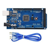 Tarjeta Mega 2560 Smd Compatible Con Arduino Con Cable Usb