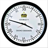 Relógio De Parede Grande - 60 Cm- George V - Duono Designers