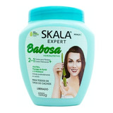 Skala Babosa Aloe Vera Máscara Vegana Hidratante Rulos X 1kg