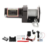 Winch Eléctrico Todoterreno Cable 2500lbr Remolque Utilitaro