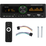 Leitor De Mp3 Do Carro, 1 Din Bluetooth Mp3 O Player Com Con