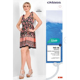 Vestido Cklass 965-06 Multicolor    - Outlet/saldos  Mchn