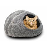 Meowfia Cama De Fieltro Premium Para Gato Tamano Mediano  Ca