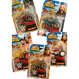 Hot Wheels - Wwe Monster Truck - 5 Personajes