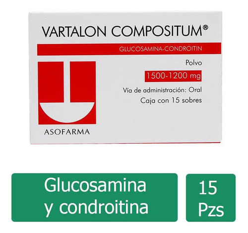 Vartalon Compositum 1500-1200 Mg Caja Con 15 Sobres