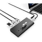 Hub Usb C Concentrador Juiced Systems A Usbc Usba 10 Gbps