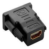 Adaptador Hdmi Hembra A Dvi 24 + 1 Macho