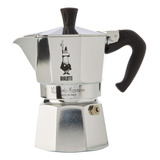 Cafetera Italiana Bialetti Moka Express Aluminio 3 Tazas