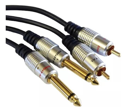 Cable Audio 2 Plug X 2 Rca  Puresonic. Todovision