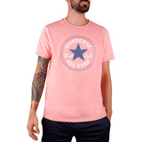 Remera Classic Fit Manga Cort Rosa Jj deportes