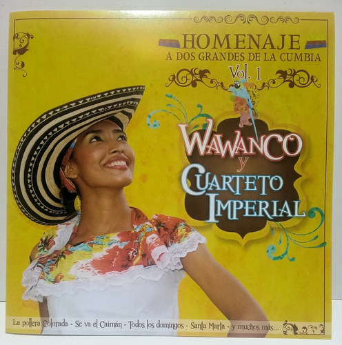 Cd Wawanco Y Cuarteto  Imperial (homenaje A 2 Grandes Vol 1)