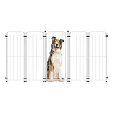 Cercado Grande Cachorro Pet Grade 4 Modulos+portão 191x100cm