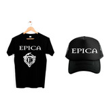 Playera Y Gorra Unisex Epica Rock Metal Sinfónico