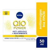 Crema Facial Nivea Q10 Antiarrugas Power Fp30 X 50 Ml