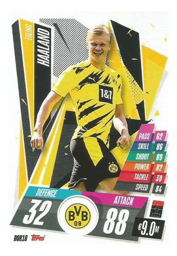 Topps Match Attax Uefa Champions League Ucl Ccg Dor18 Erling