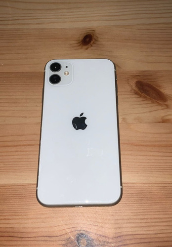 iPhone 11 128gb Blanco - Liberado - Con Funda Y Cargador