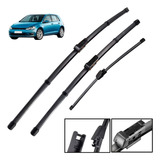 Set Plumillas X3 Limpiaparabrisas Volkswagen Golf Mk7 12-20