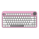 Teclado Azio Mecánico Inalámbrico/rosa