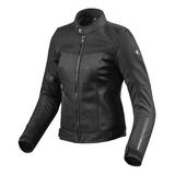 Campera Moto Revit Vigor Ladies Dama Verano Negro Bamp Group