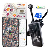 Rastreador Gps 4g Crx Pro + Chip M2m Vivo 50mb + Plataforma