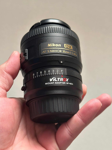 Lente Nikon 35 Mm 1.8 Increíbles Fotos! Seminuevo